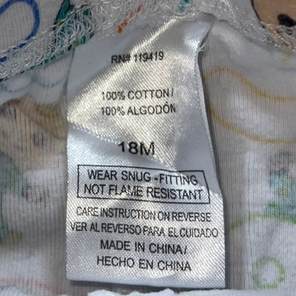 Cocomelon Baby Boy’s 3 Piece Long Sleeve Pajama Set Size 18 Months - Picture 2 of 2